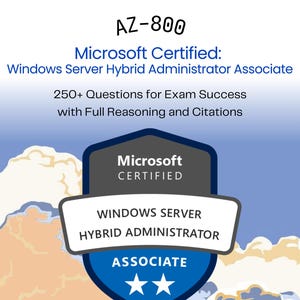 AZ-800 Übungsfragen für die Microsoft Windows Serr Hybrid Blister-Partner-Zertifizierung