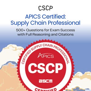 CSCP Übungsfragen für die Professionelle Zertifizierung in der Lieferkette