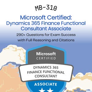 MB-310 Übungsfragen für die Zertifizierung als Microsoft steht Sie für Microsoft Elasticity 365Finanfläche