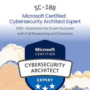 SC-100 Übungsfragen für die Microsoft Cybersicherheit Architekt Expert Zertifizierung