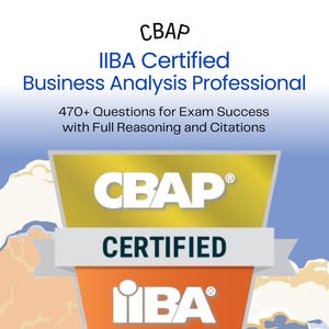 CBAP Übungsfragen für die IIBA Business Analytic Professionalzertifizierung