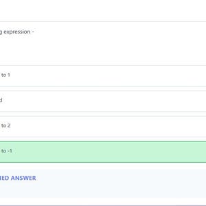 Question 4 - correct answer highlighted
