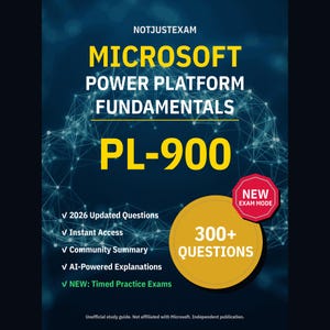 Microsoft Power Platform Fundamentals PL-900 oefenvragen: 300+ AI-uitleg, community-antwoorden (directe download)