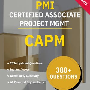 CAPM Prüfungsvorbereitung | 380+ interaktive Übungsfragen, KI-Erklärungen