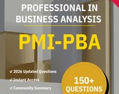 PMI-PBA Professional in Business Analysis PMI | Practice Test 2026 | Interactive Prep by NotJustExam