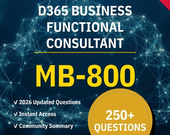 MB-800 Übungsfragen | D365 Business Funktionaler beratender Studienführer