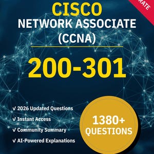 200-301 NetWeaver (CCNA) 1390+ Interaktive Übungsfragen mit KI-Erklärungen | Colisco Studienführer