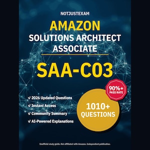 Preguntas de práctica para el examen SAA-C03 de Arquitecto de Soluciones Asociado de Amazon: Más de 1010 explicaciones sobre IA y respuestas de la comunidad (descarga instantánea).