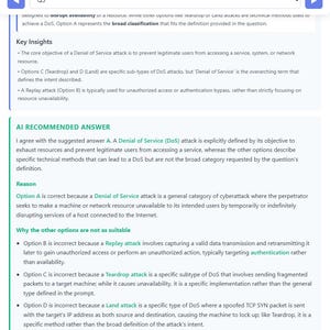 Question 3 - community discussion and AI recommendation