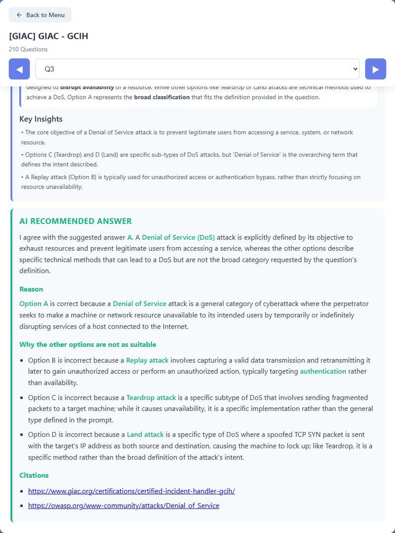 Question 3 - community discussion and AI recommendation