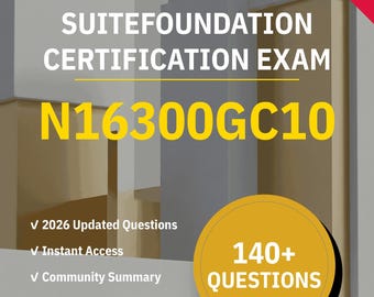 Note 140+ Interaktive Übungsfragen mit KI-Erklärungen | Netsuiten Arbeitsleitfaden