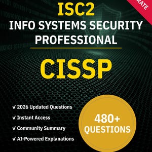 CISSP Info Systems Security Professional ISC2 | Test praktyczny 2026 | Interaktywne przygotowanie NotJustExam