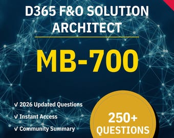 MB-700 Übungsfragen | D365 F&O Lösungsarchitekt Prüfung
