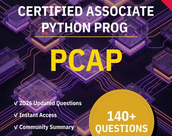 Preparación para el examen PCAP Python Institute / Más de 350 preguntas de práctica interactivas