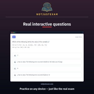 Question 1 - question and answer options