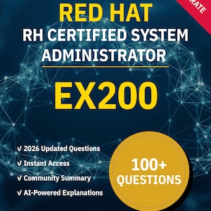 Domande pratiche RHCSA EX200 - Guida allo studio Red Hat con intelligenza artificiale