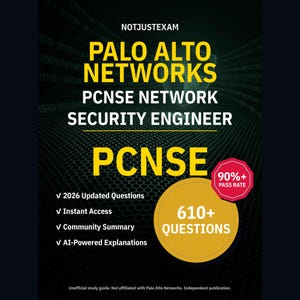 Palo Alto Networks PCNSE Network Security Engineer Practice Questions: 610+ AI Explanations, Community Answers