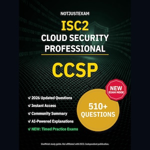 Teste Prático CCSP 2026 - Profissional de Segurança em Nuvem da ISC2: Mais de 510 perguntas com explicações