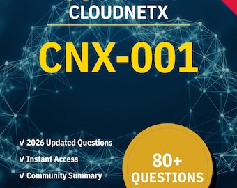 CNX-001 CloudNetX 80+ Interaktive Übungsfragen mit KI Erklärungen | CompTIA Studienführer