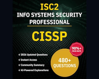 ISC2 Info Systems Security Professional CISSP Practice Questions: 480+ Answer Explanations, Community Answers