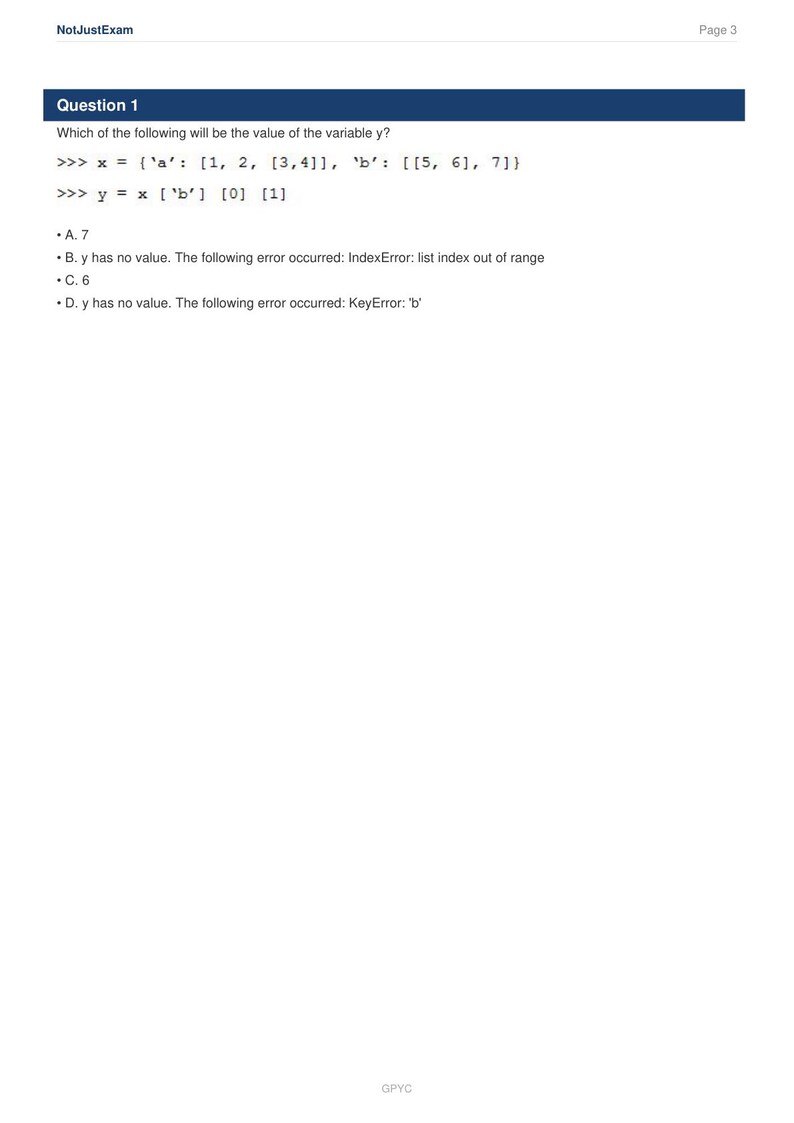 Exam study guide page 3