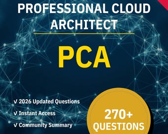 PCA Professional Cloud Architekt Google | Praxistest 2026 | Interaktive Vorbereitung von NotJustExam