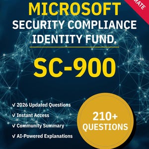 SC-900 Security Compliance Identity Fund. Microsoft | Practice Test 2026 | Interactive Prep by NotJustExam