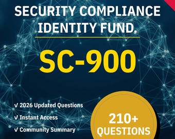 SC-900 Übungsfragen | Microsoft-Sicherheit, Konformität, Identität