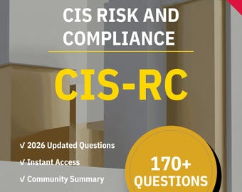 CIS-RC Risiko und Nachhaltigkeit 170+ Interaktive Übungsfragen mit KI-Erklärungen | Service Now Studienleitfaden