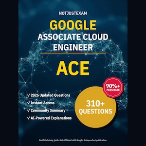 Google Associate Cloud Engineer ACE Practice Questions: 310+ AI Explanations, Community Answers (Instant Download)