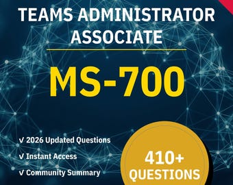 MS-700 Team 410+ Interaktive Übungsfragen mit KI-Erklärungen | Microsoft Lernleitfaden