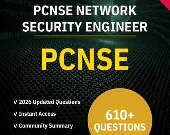 PCNSE Übungsfragen | Palo Alto Netzewers Prüfungsstudienführer