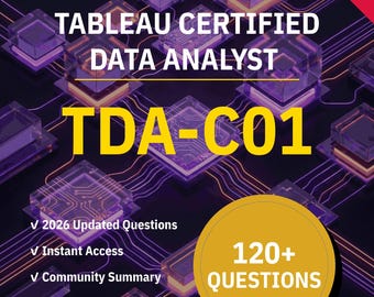 Tableau Zertifizierte Datenanalytiker Übungsfragen | TDA-C01 Interaktiver Lernleitfaden