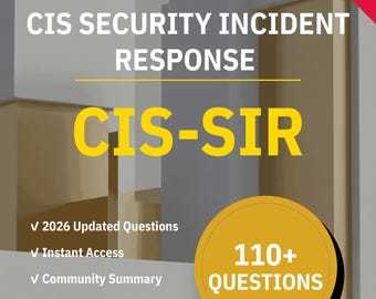 CIS-SIR Antwort auf Sicherheitsvorfälle 110+ Interaktive Übungsfragen mit KI-Erklärungen | Service Now Studienleitfaden