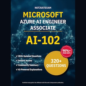 Microsoft Azure AI Engineer Associate AI-102 Practice Questions: 320+ Answer Explanations, Community Answers