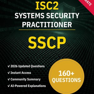 SSCP Systems Security Practitioner ISC2 | Practice Test 2026 | Interactive Prep by NotJustExam