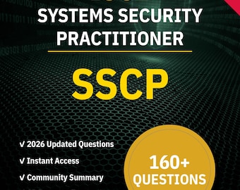 SSCP Systems Security Practitioner - Oltre 160 domande pratiche interattive con spiegazioni basate sull'intelligenza artificiale / Guida allo studio ISC2