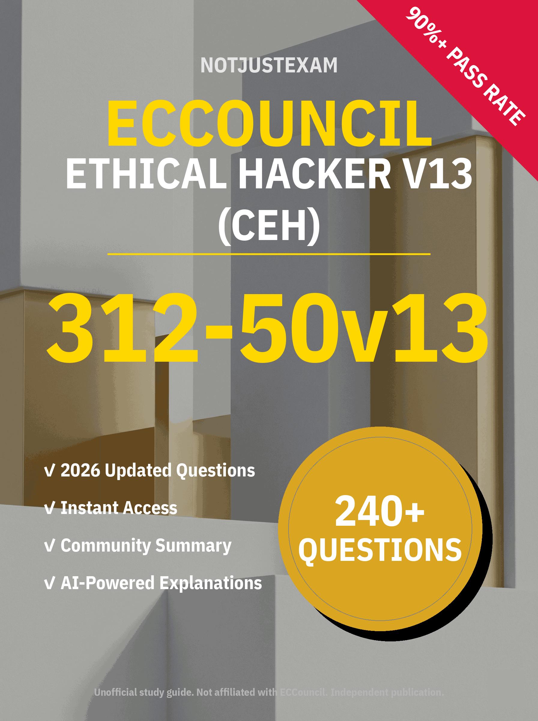EC-Council CEH 312-50v13 エシカルハッキング試験対策：240問以上の 