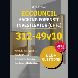 ECCouncil ハッキングフォレンジック調査員 (CHFI) 312-49v10 練習問題: 610 問以上の解答解説、コミュニティ回答