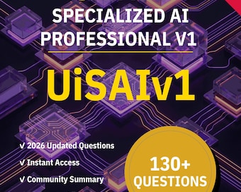 UiPath UiSAIv1 Übungsfragen | AI Erklärungen & Studienleitfaden