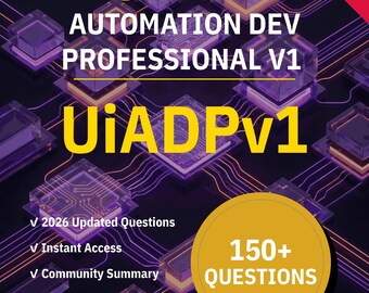 UiPath UiADPv1 Übungsfragen | KI Erklärungen, Interaktiver Lernführer