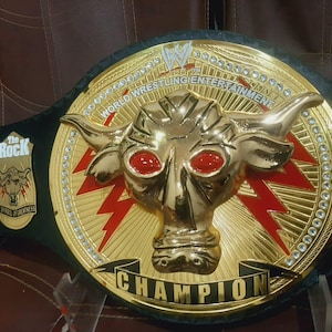 Custom Champion Belt – Personalized Wrestling Style Trophy Belt | Great for Events, Fantasy Leagues, Birthdays & More