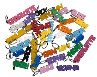 COMMERCIAL LICENSE | Personalized Name Tag Keychain STL File: 3D Printing Digital Download