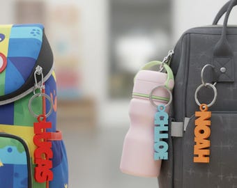 COMMERCIAL LICENSE | Personalized 3D Print (STL Digital file Download) Custom Name Tag Keychains, Backpack Name Tag,Perfect Gift