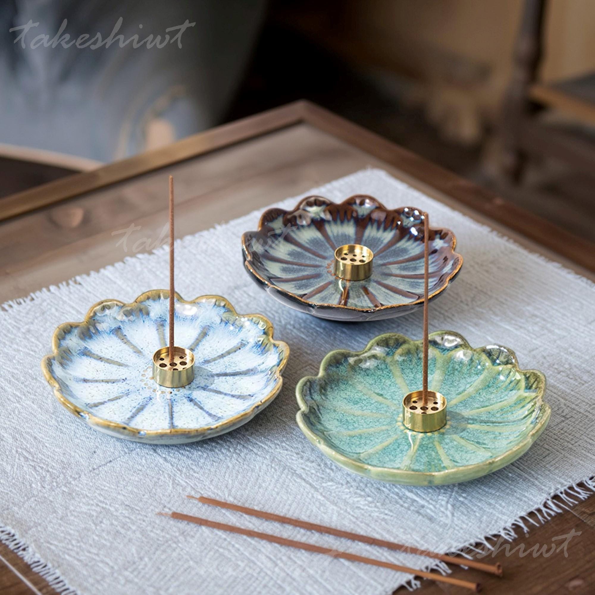 お香バーナーホルダー 香バーナーホルダーセラミックリトルモンク