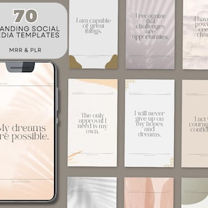1000 Branding Kit Templates Branding Package Templates Social Media Bundle Brand Kit Instagram Bundle Business Marketing Templates Bundle