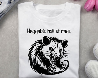 Opossum PNG/SVG Shirt, Funny Shirt PNG Design, Sarcastic Shirt, Gift for Her, Printable Shirt, Instant Download