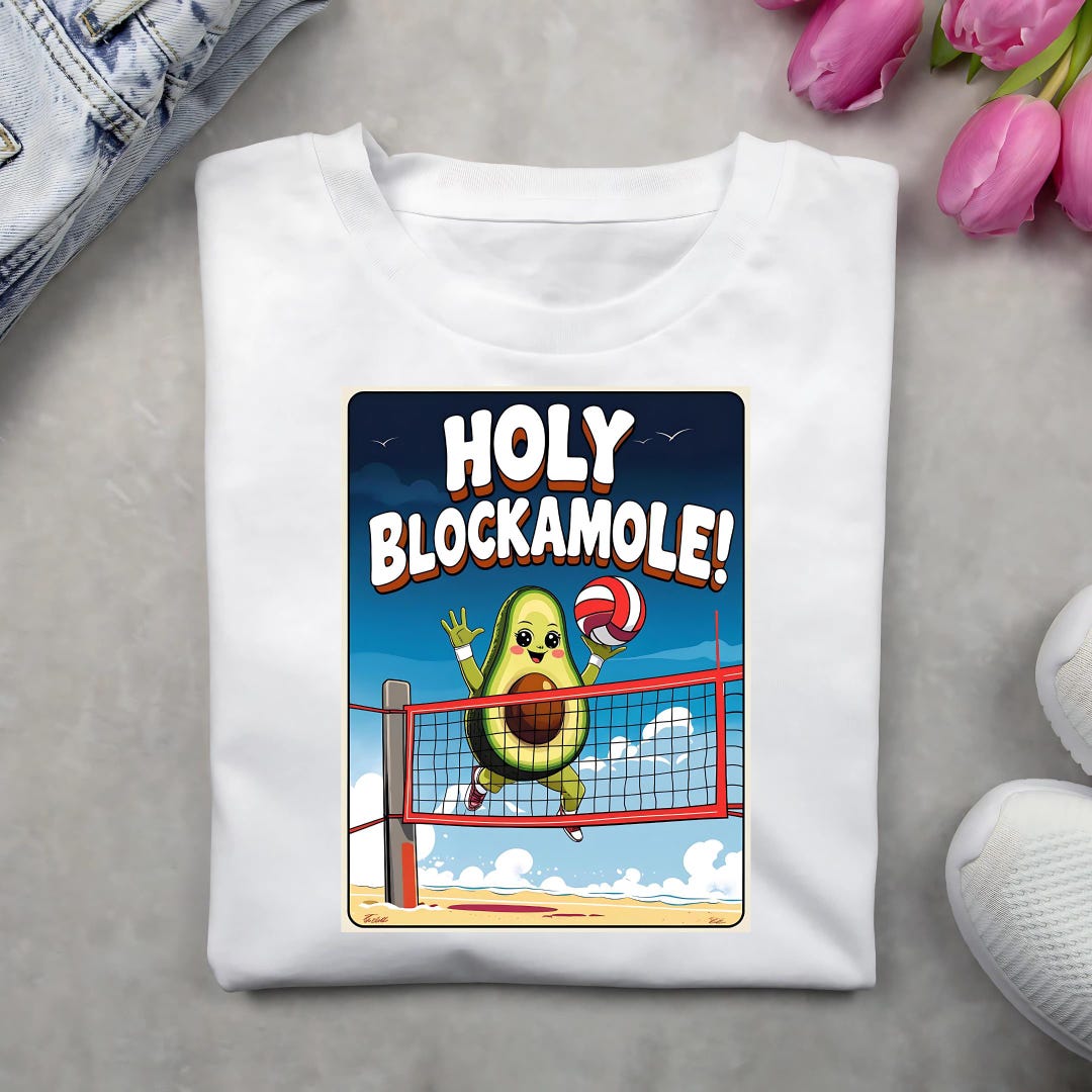 Holy Blockamole PNG Volleyball Shirt, Summer Vibes Shirt PNG Design ...