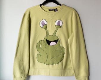 Handmade upcycled Chauncey sweatshirt!
