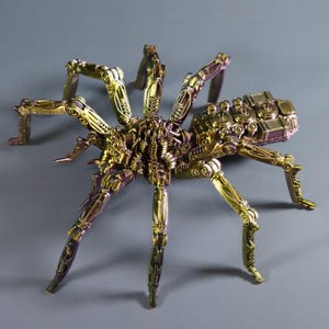 Steampunk Robot Spider Articulated